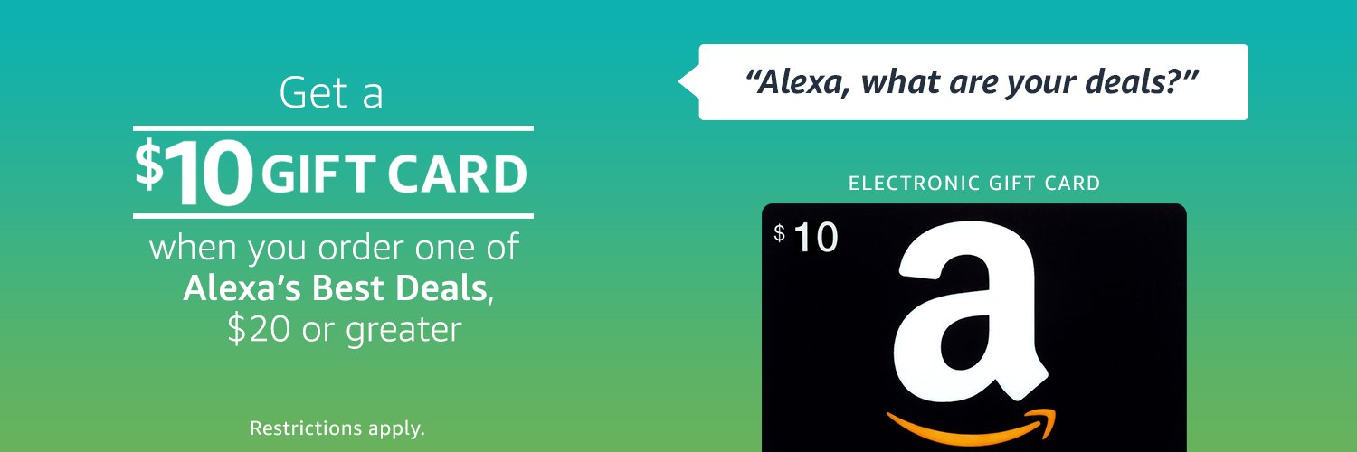 Get a Amazon Gift Cards with Alexa